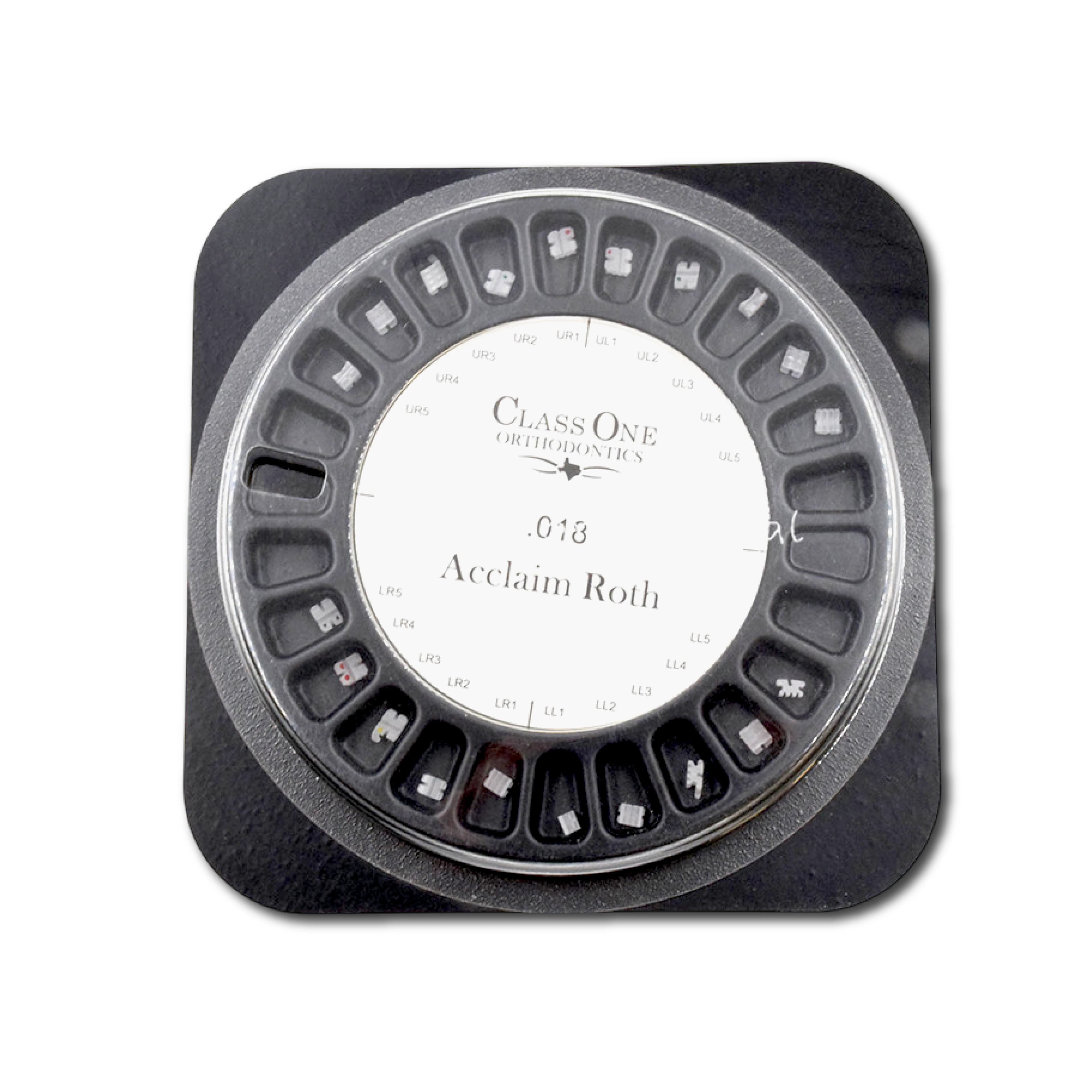 Brackets esteticos 0.018 class one