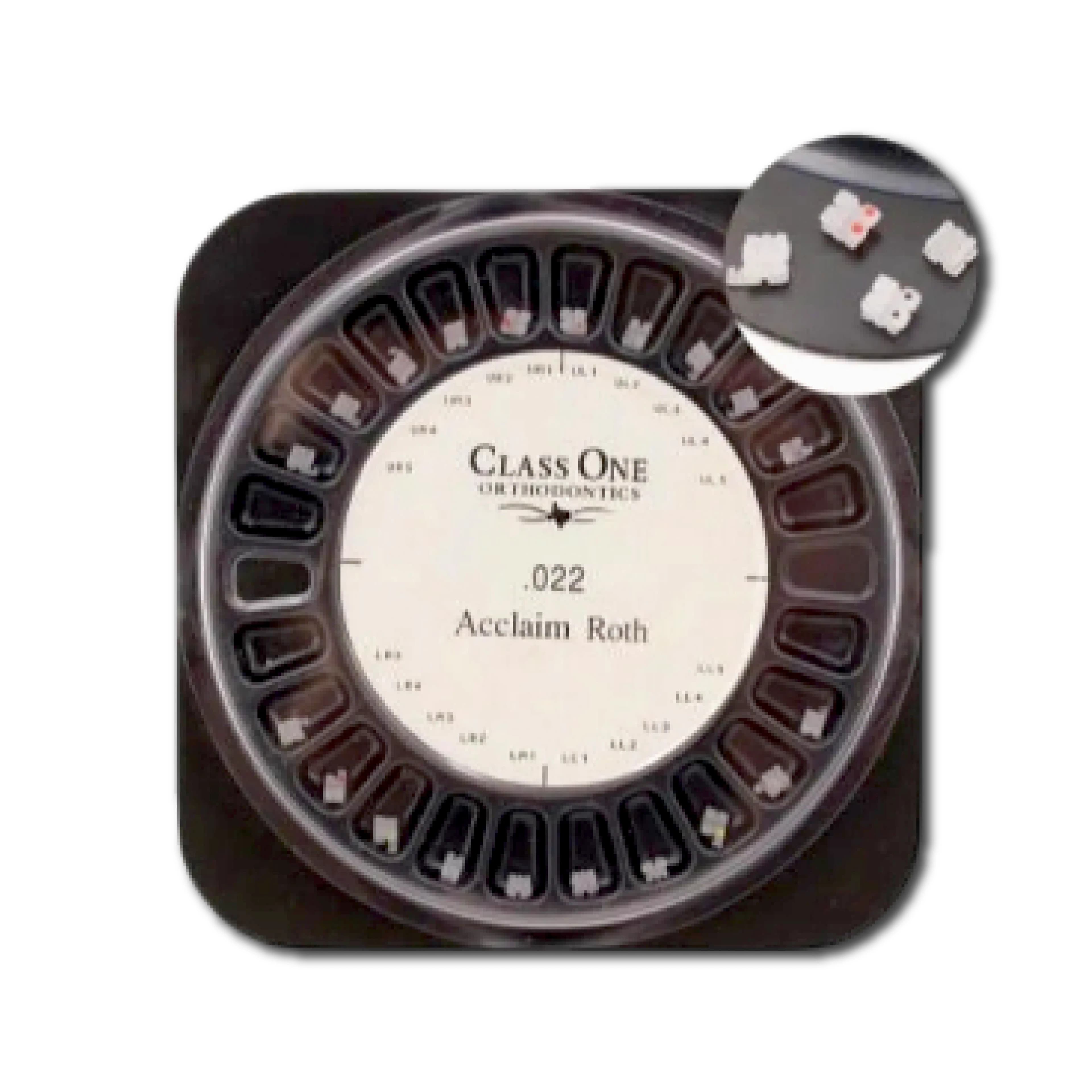 Brackets esteticos 0.022 class one