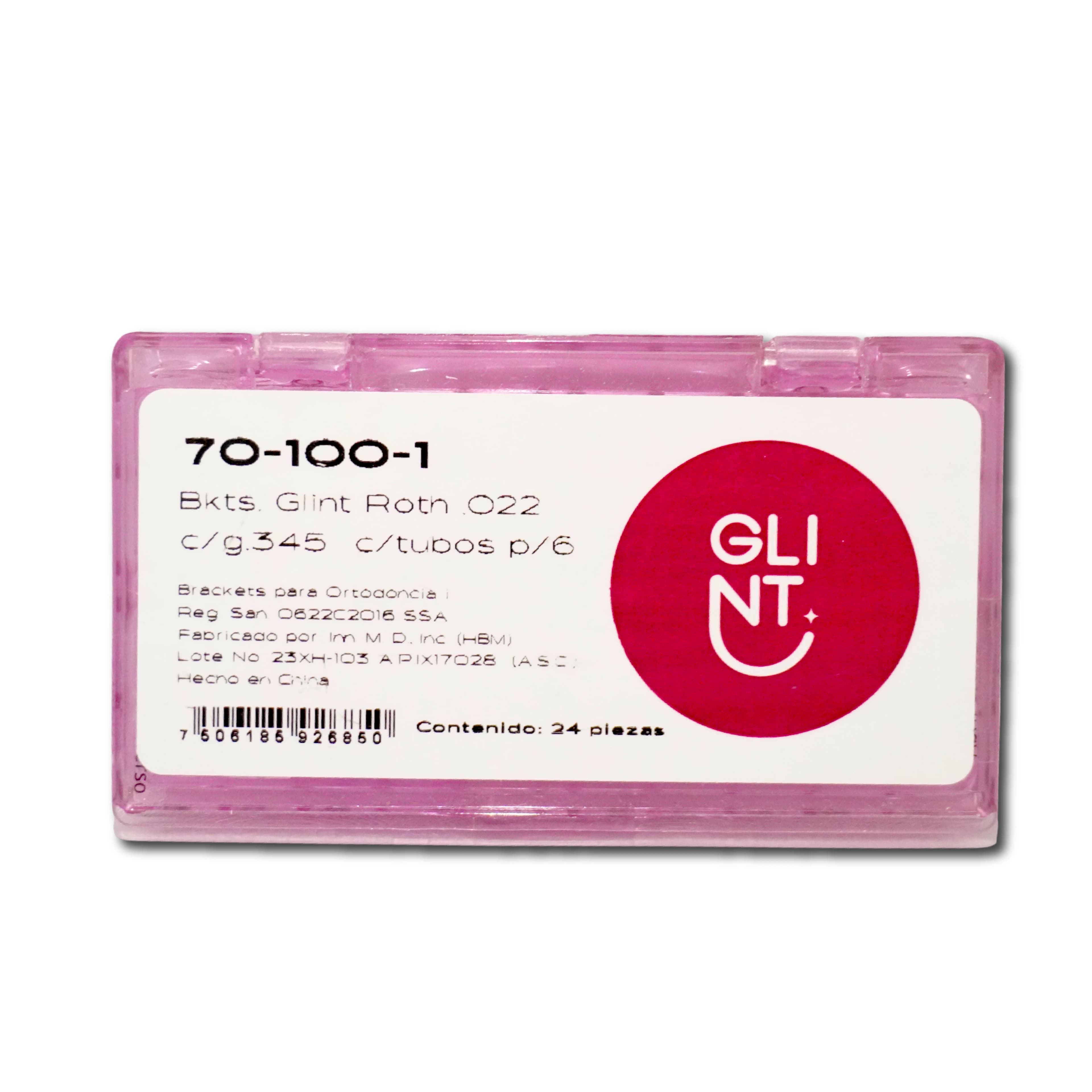 JUEGO DE BKTS. GLINT ROTH 0.022 C/G .345 C/TUBOS P/6