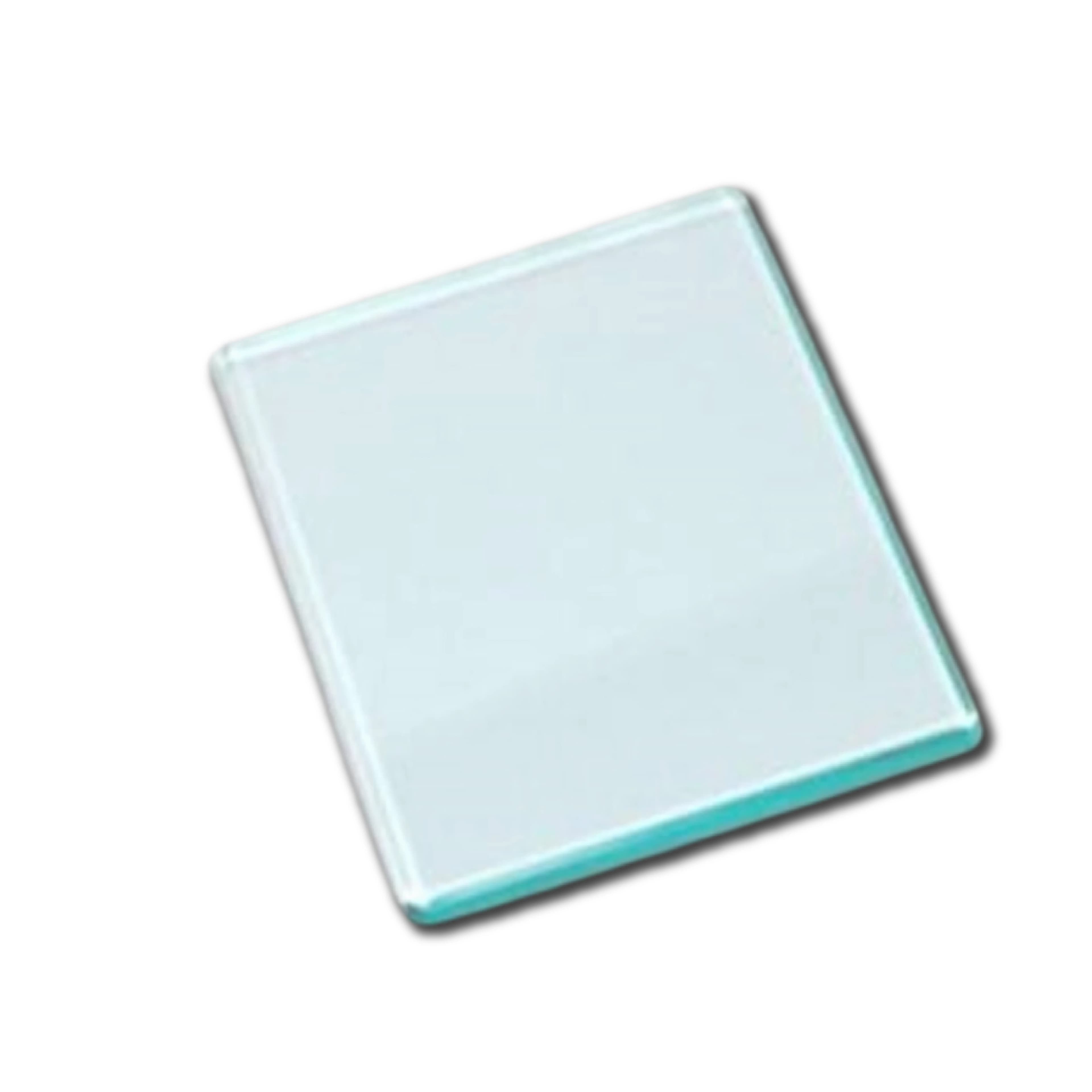 Lozeta cuadrada de vidrio 10cm X10 cm