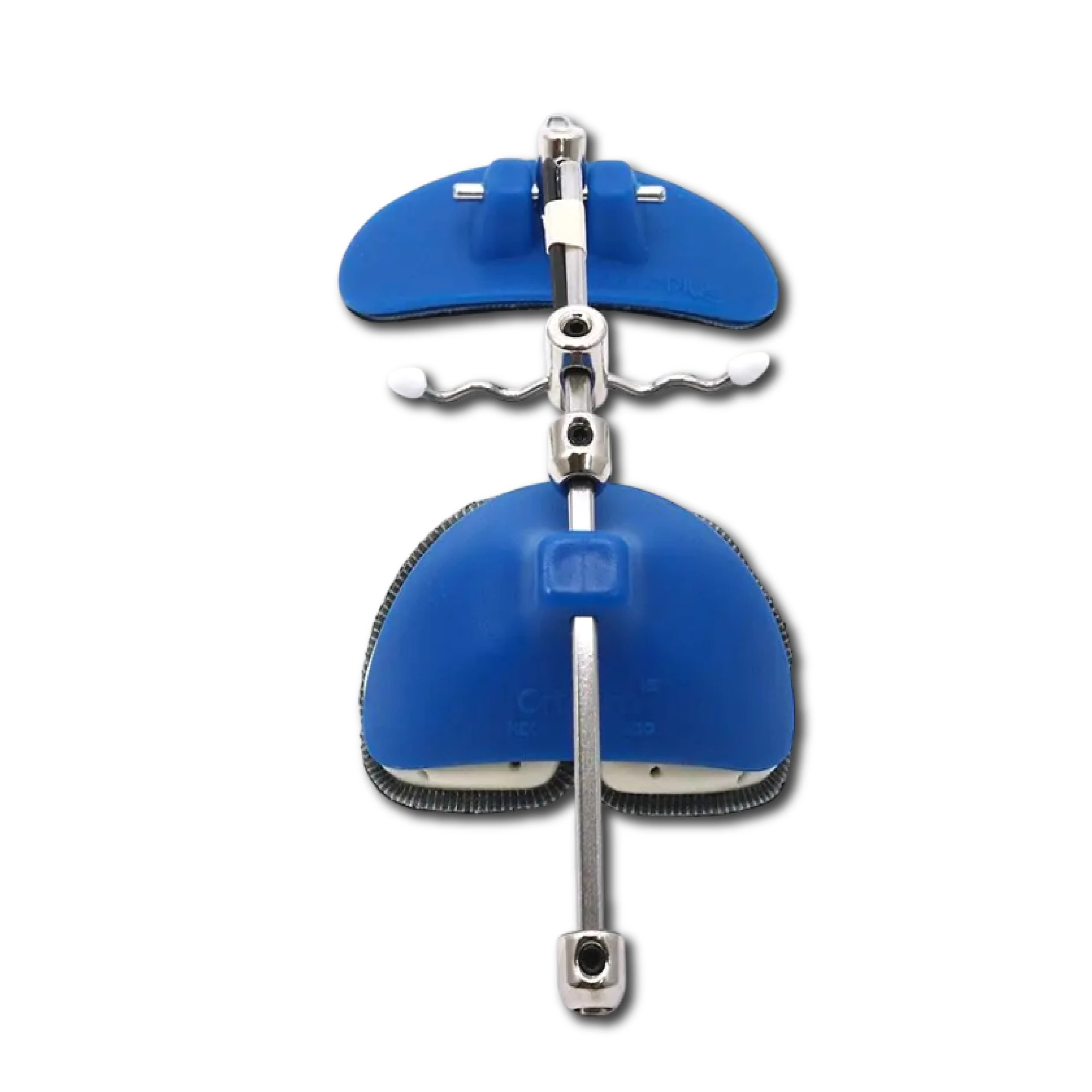 MASCARA FACIAL CON VASTAGO CUADRADO AZUL